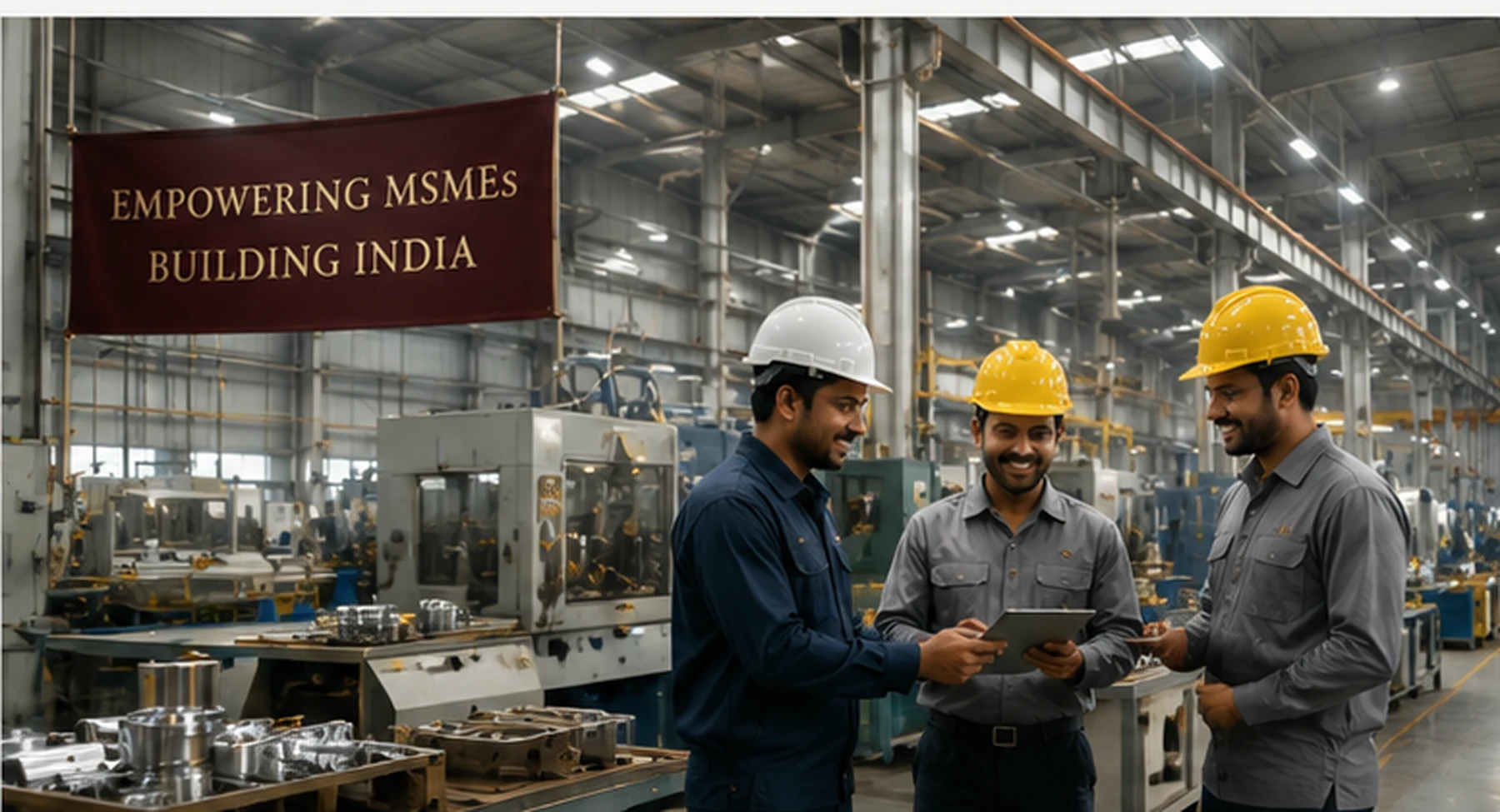 MSME leadership reviewing growth plans in an operating business